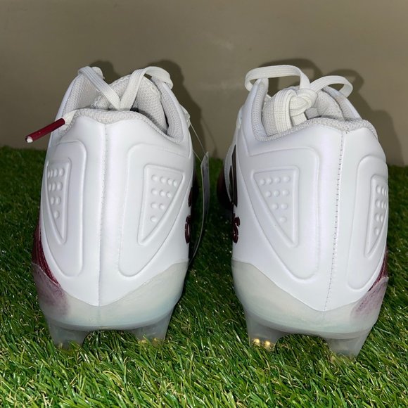 Adidas Freak 20 Carbon Mens Football Cleats Shoes Sz 12 White Maroon EH3448 NEW main image 7